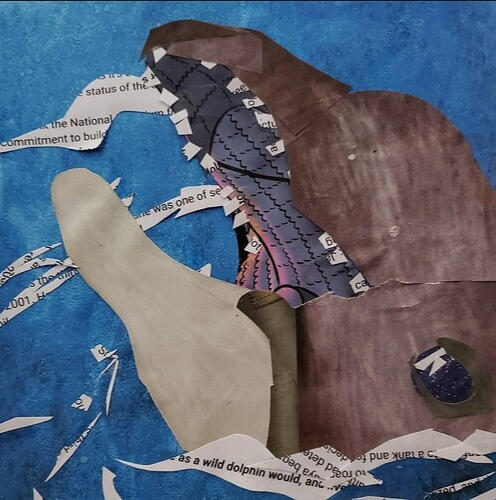 Dolphin Collage (2020)